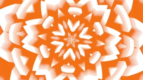 A loop animation 3d geometric flower background Stock Footage 342283425