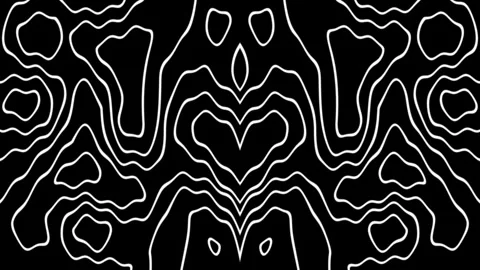 A loop animation abstract glowing line background Stock Footage 317392525