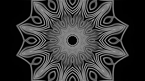 A loop animation abstract mandala background Stock-Footage 317394693