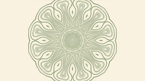 A loop animation abstract mandala background Stock-Footage 333839275