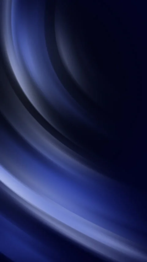 Loop animation of blue abstract background made of light splashes and curved Stock Footage 313565701