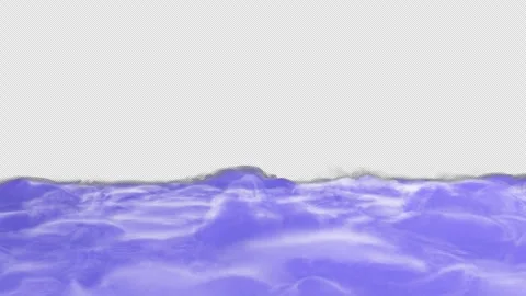 Loop Animation of Boiling Blue Steam wit... | Stock Video | Pond5