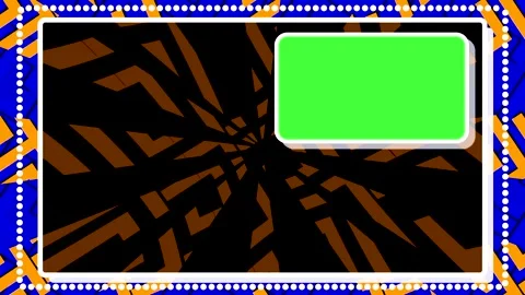 Loop animation of colorful shapes moving in a spiral pattern on a black bac.. 스톡 동영상 333769924