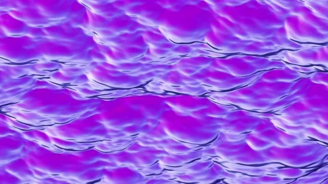 Loop animation of colorful water waves surface, beautiful background. Stock Footage 151230740