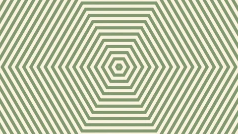 A loop animation concentric hexagon pattern optical illusion background Stock-Footage 333837625