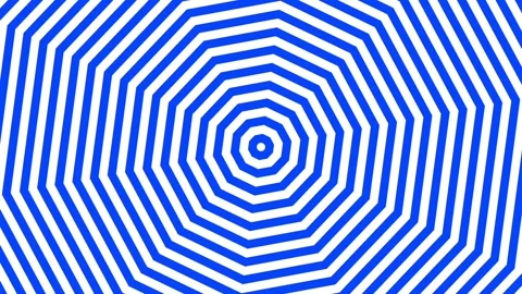 A loop animation concentric octagon pattern background Stock Footage 337930024