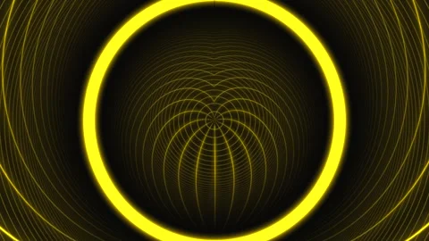 A loop animation concentric rings optical illusion background Stock Footage 325081264