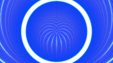A loop animation concentric rings optical illusion background Video stock 337939002