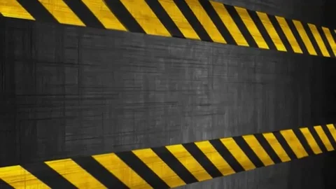 Loop animation of the danger zone Stock Footage 98247311