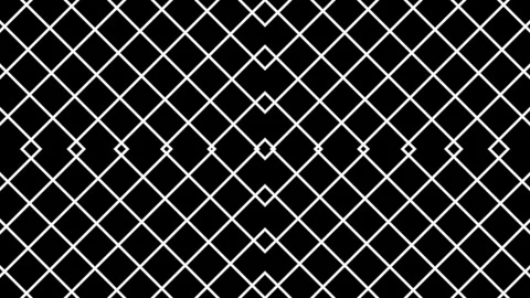 A loop animation diamond grid pattern background Stock Footage 317391018