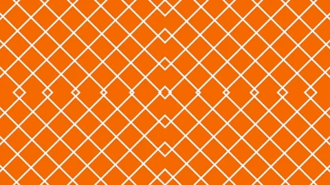A loop animation diamond grid pattern background with motion blur Video stock 342282501