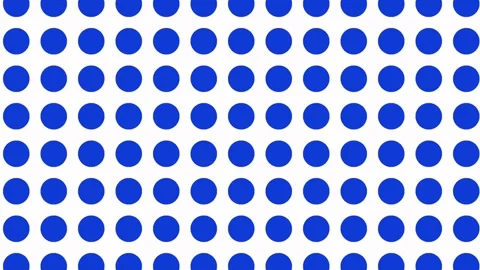 A loop animation dots pattern,blue and white color with motion blur Stock Footage 337929043
