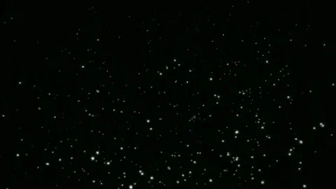 Loop animation falling snowflakes, alpha matte Stock Footage 98247314