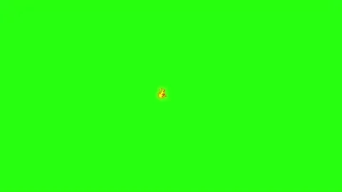 Loop animation fire with comic style on ... | Stock Video | Pond5