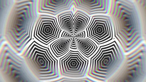 A loop animation fractal pattern background Stock Footage 317390765