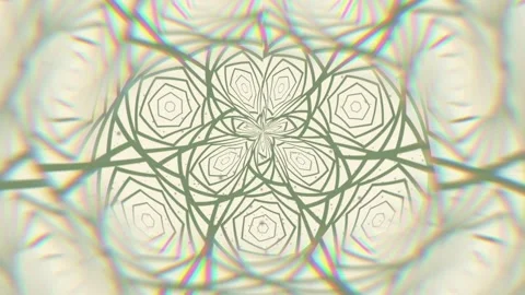 A loop animation fractal pattern background Stock Footage 333840946