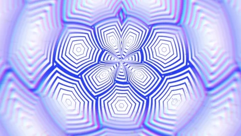 A loop animation fractal pattern background Stock Footage 337930691