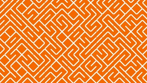 A loop animation geometric line pattern background with motion blur Stock Footage 342280473
