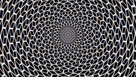 A loop animation geometric pattern background Stock Footage 317389126