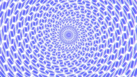 A loop animation geometric pattern background Stock Footage 337930620