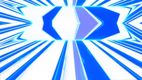 A loop animation light neon tunnel background Stock Footage 337932684