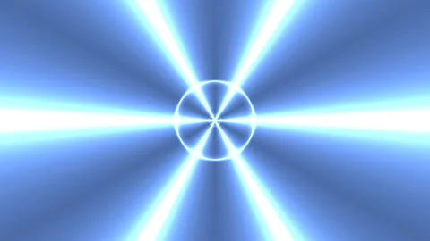 A loop animation light radial lines background Stock Footage 317398692