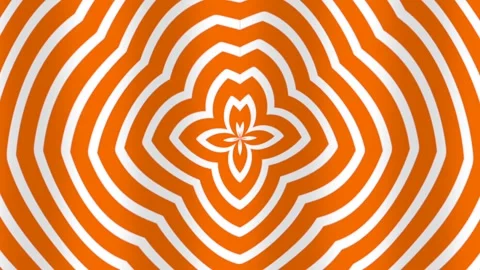 A loop animation mandala pattern background with motion blur Видео 342282132