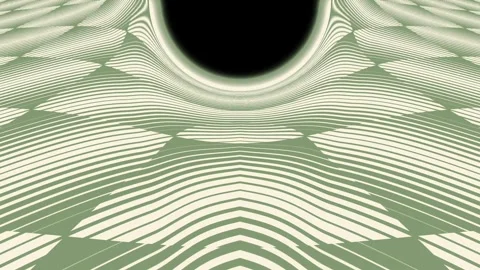 A loop animation optical illusion background with black hole Stock Footage 333839287
