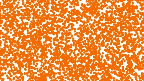 A loop animation organic dot pattern background with motion blur Stock Footage 342282097