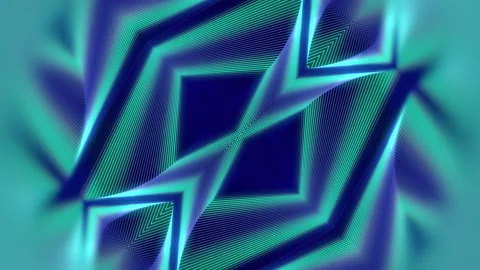 Loop animation of a pattern of lines with a light blue gradient. 3d rendering 4K Stock Footage 279447344