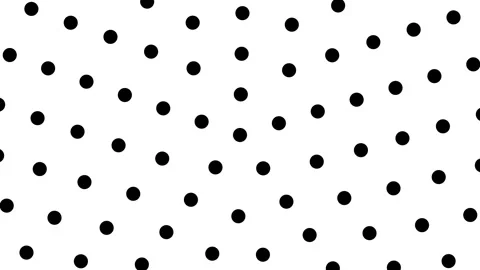 A loop animation polka dot pattern background Stock Footage 317384427