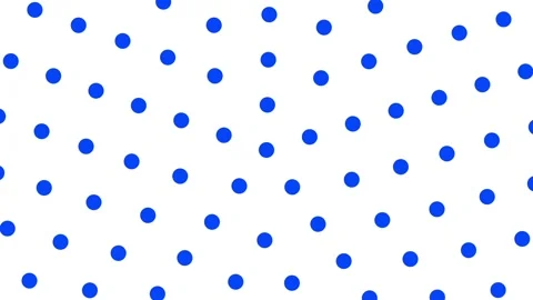 A loop animation polka dot pattern background Stock Footage 337929974