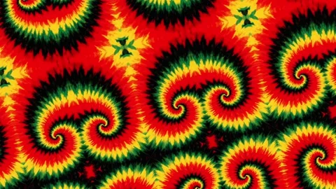 A loop animation psychedelic fractal background. Stock Footage 325080952