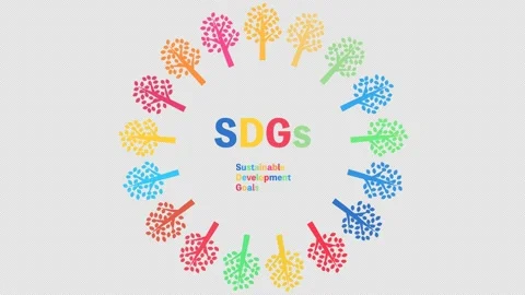 Loop Animation Of The SDGs Logo, A Perso... | Stock Video | Pond5