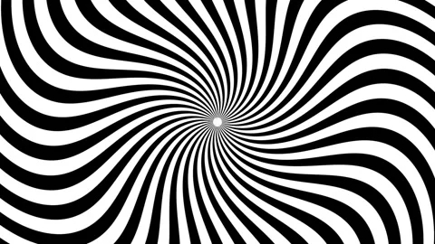 A loop animation spiral optical illusion background Stock Footage 317396587