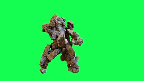 Loop animation of Stone Monster Dancing, Hip Hop Dancing, Stock Footage 172347264