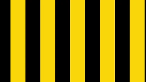 A loop animation stripes pattern with,black and yellow color motion blur Stock-Footage 325079174