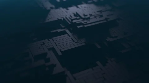 loop animation on the subject. quantum c... | Stock Video | Pond5