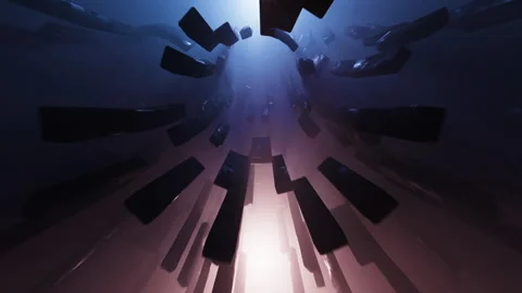 Loop Animation Of Tunnel 스톡 동영상 171863764