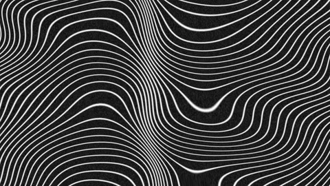 A loop animation wavy line background Stock Footage 317389348