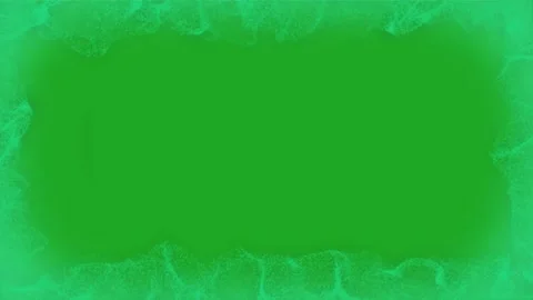 Loop aqua effect overlay green screen Video stock 315426835