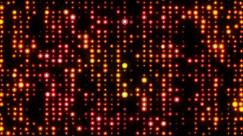 Loop background, abstract motion, star in circle Stock Footage 37184980