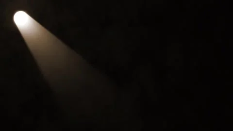 Loop background lighting in the dark. With smoke Stock Footage 305683085