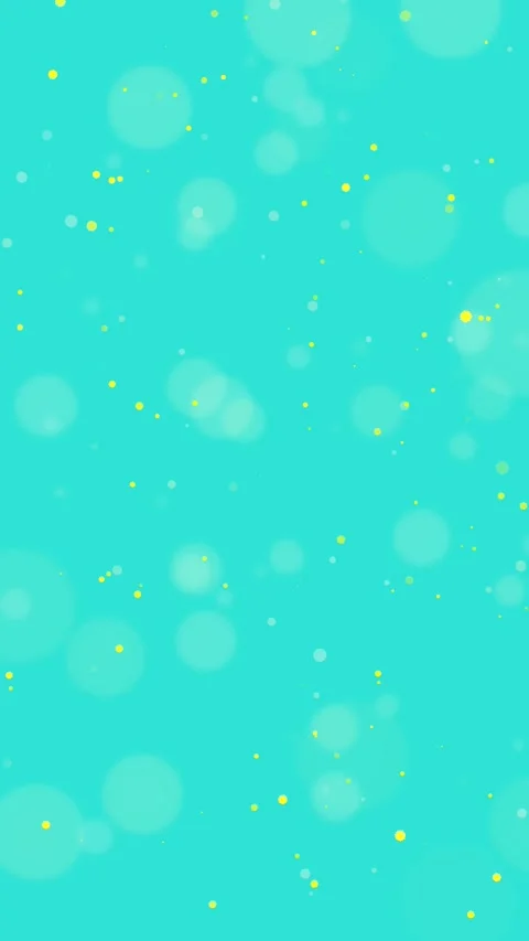 Loop background with mimosa and light particles Stock Footage 311899090