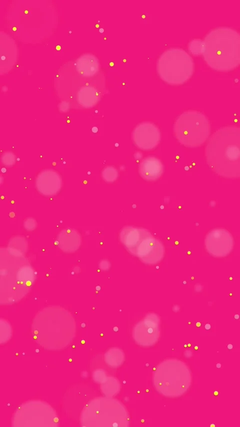 Loop background with mimosa and light particles Stock Footage 311899108