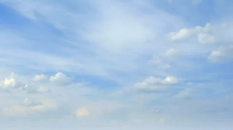 Loop of beautiful clouds Stock Footage