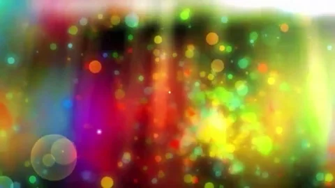 Loop beautiful color background with particles Video stock 98247323