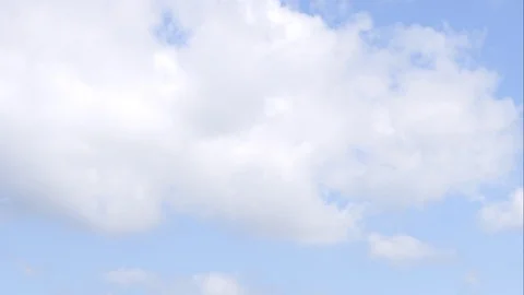 Loop of beautiful moving clouds of timelapse with dramatic perspective Stock Footage 117072149