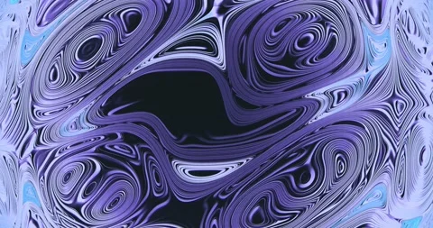 Loop blue and purple swirl paint background. Stock Footage