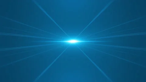 Loop blue light shine rays neon light ba... | Stock Video | Pond5
